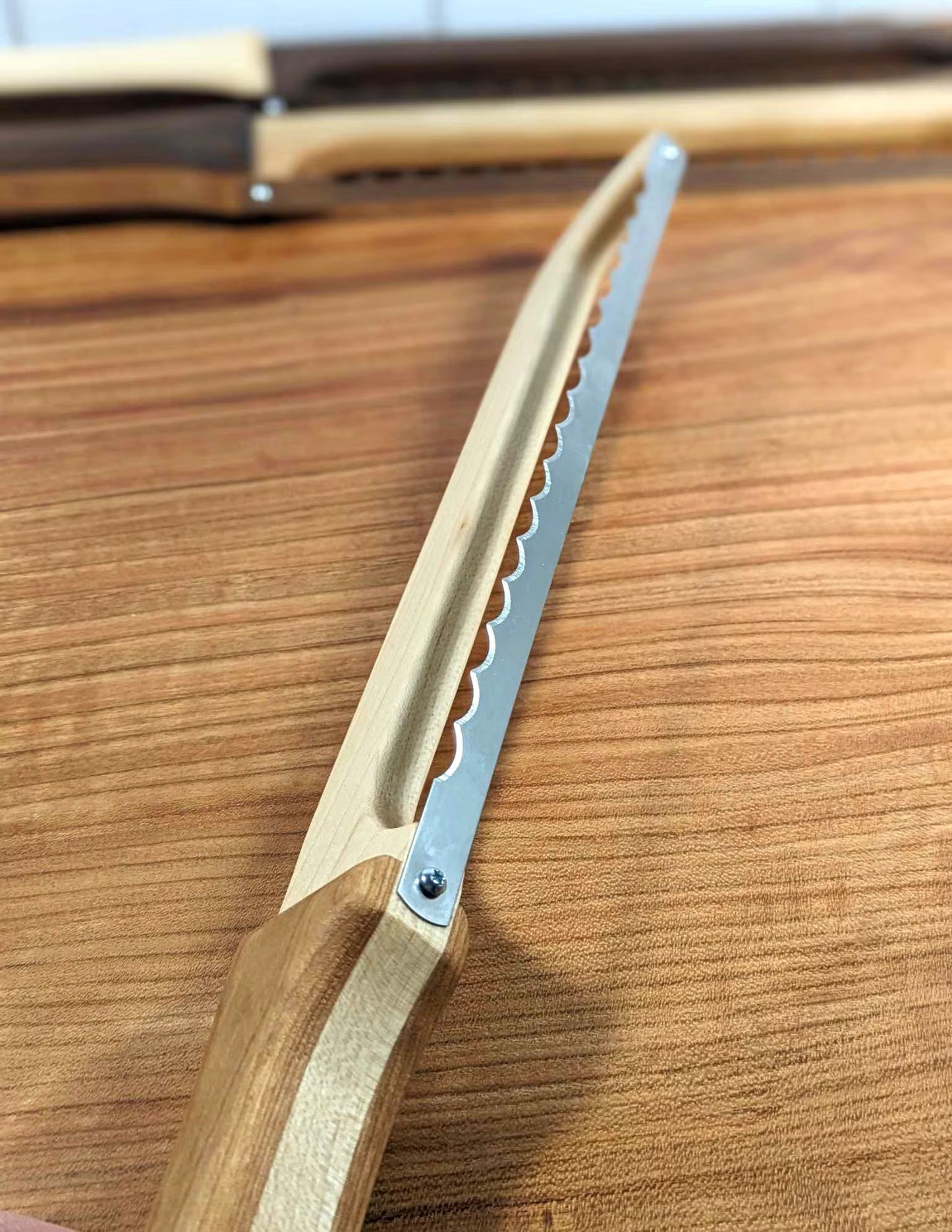 Bread Knife | 1 Inch Slices | Gift For Bread Maker | Kitchen Knife | Sourdough Bread Knife | Housewarming Gift | Wedding Gift