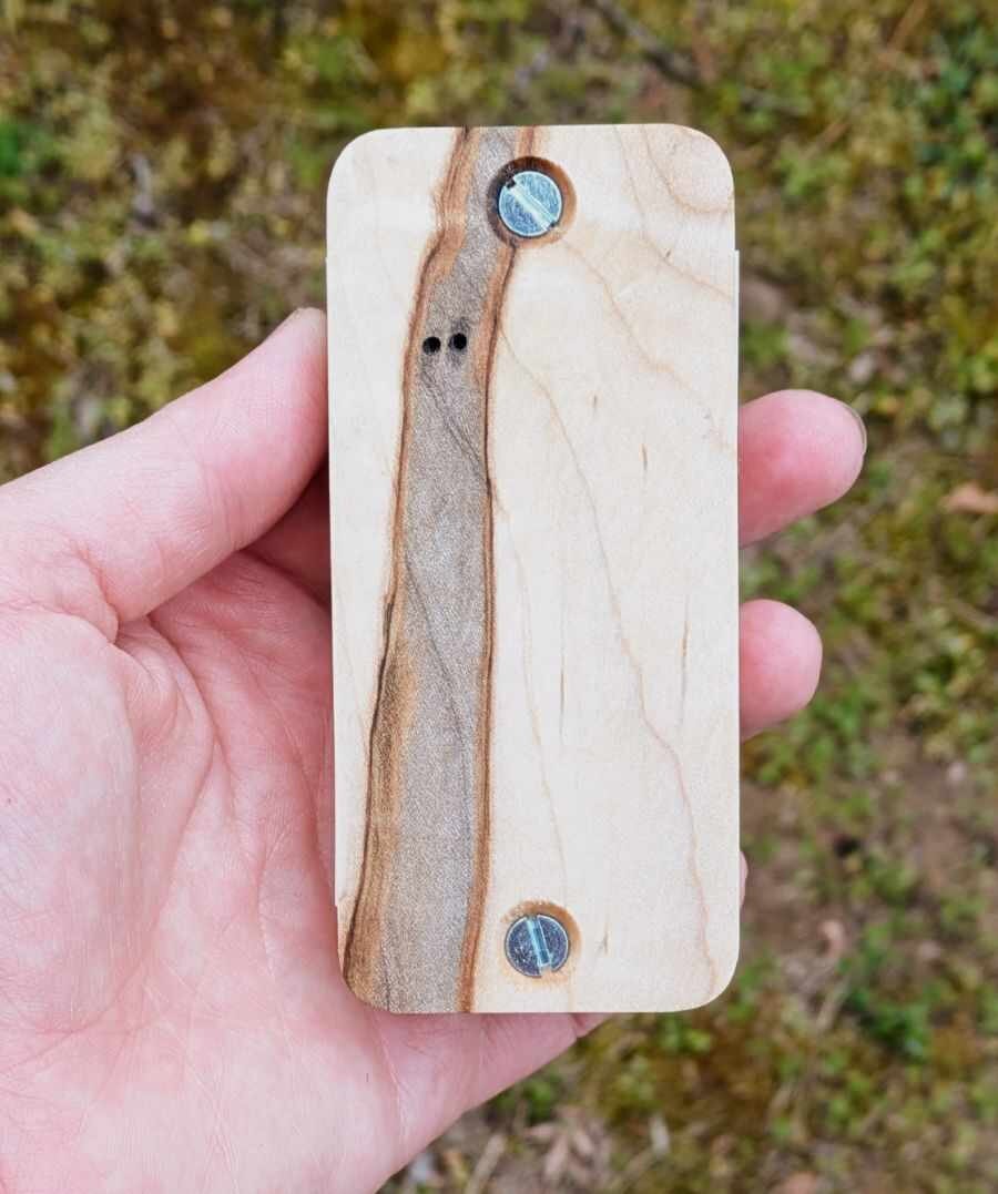 Mini Flower Press | Small Portable Pocket Press | Gift For Plant Lover | Clover Press | Flower Press Christmas Gift | Ambrosia |  2" x 4"