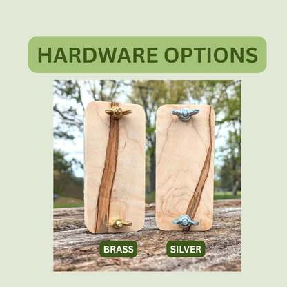 Mini Flower Press | Small Portable Pocket Press | Gift For Plant Lover | Clover Press | Flower Press Christmas Gift | Ambrosia |  2" x 4"