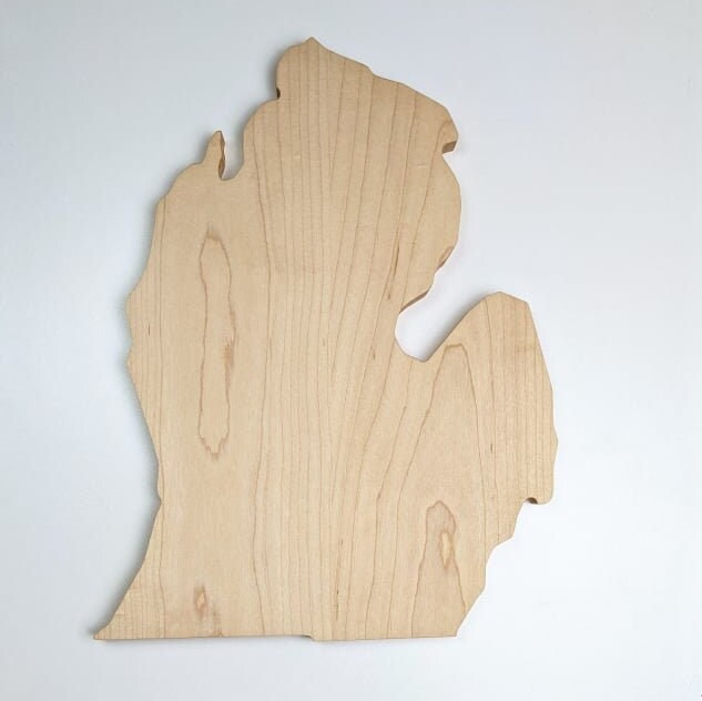 Michigan Cutting Board | Charcuterie Board For Meat And Cheese | Home Gift