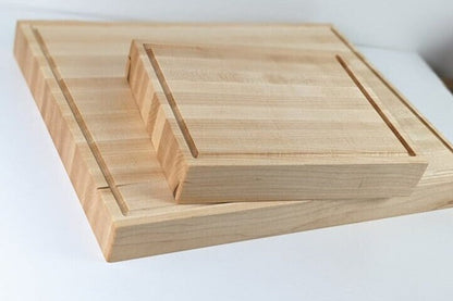 Handcrafted Maple Cutting Board | Charcuterie Board For Meat And Cheese | Hardwood Cutting Board With Juice Groove | Kitchen Gift