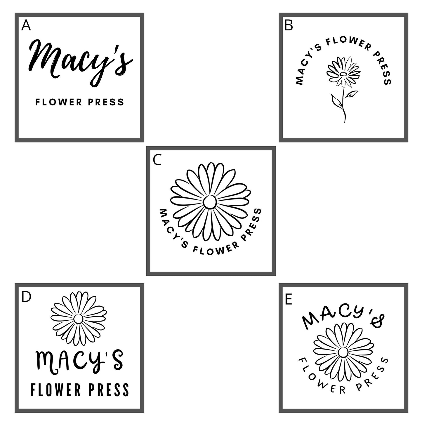 Custom Mini Flower Press | Portable Pocket Press | Personalized Flower Pressing Kit | Flower Themed Gift | Unique Gift For Summer Birthday