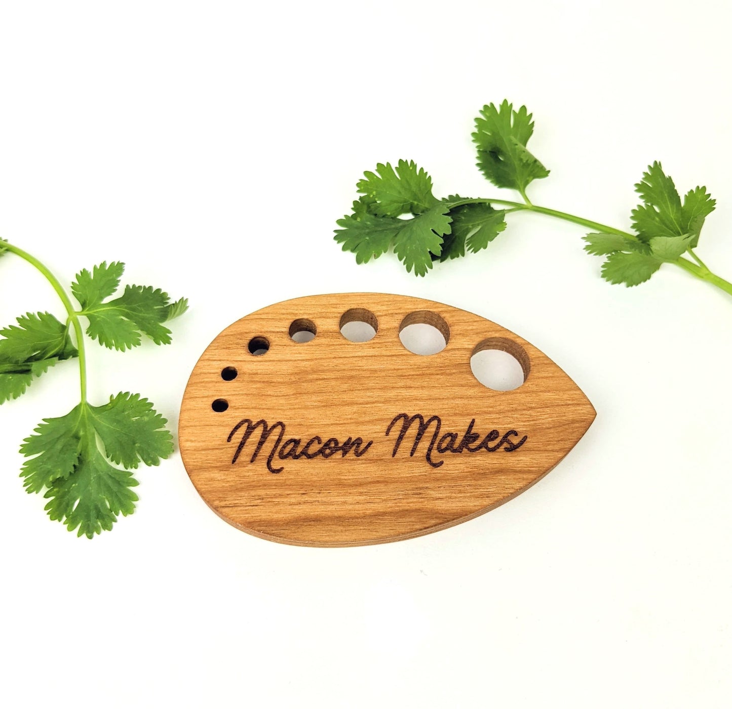 Herb Stripping Tool | Wooden Herb Stripper Kitchen Tool | Herb Garden Christmas Gift