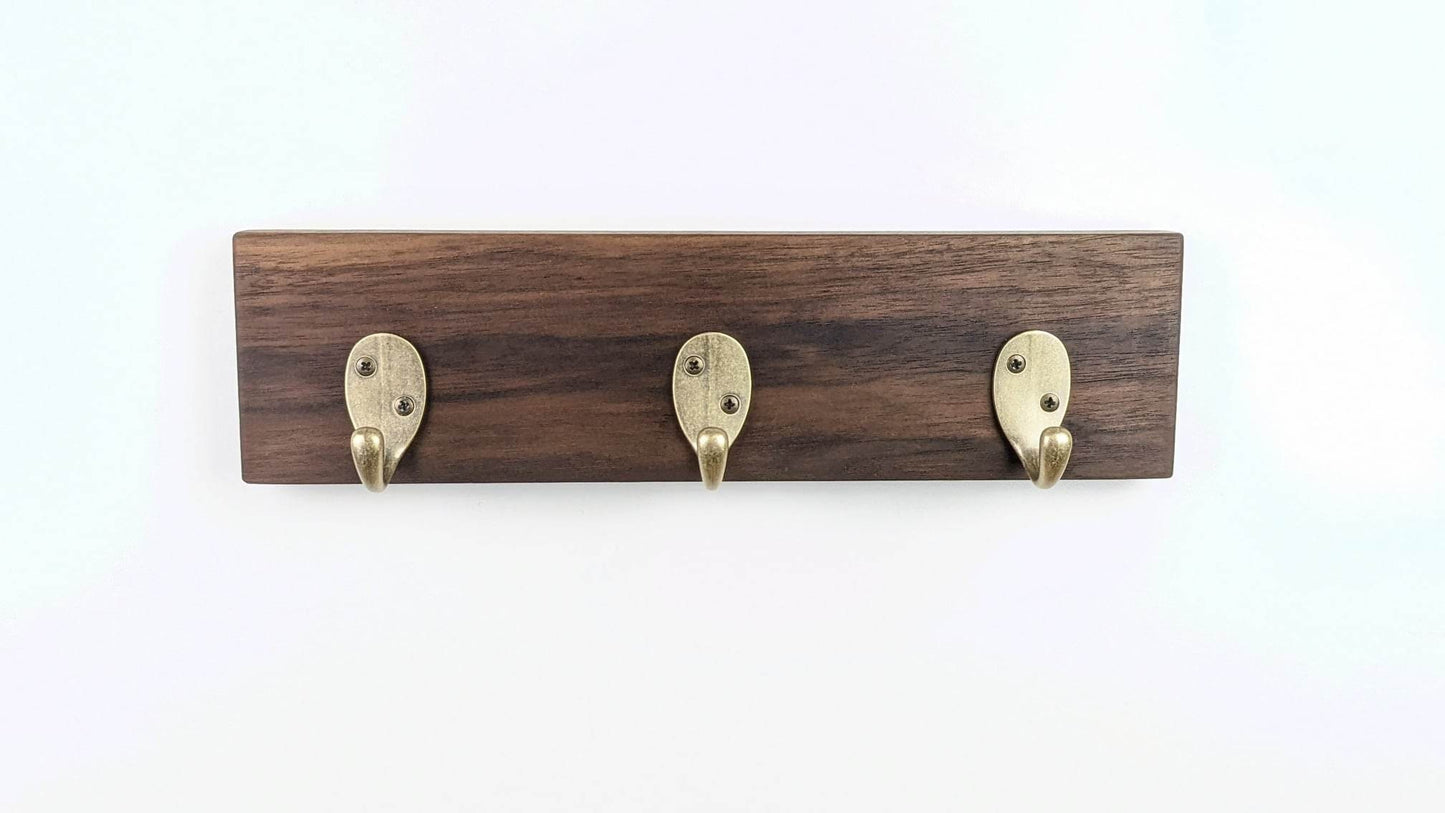 Coffee Mug Rack | 3 Hook Wall Mounted Coffee Cup Hanger For Kitchen Or Coffee Bar