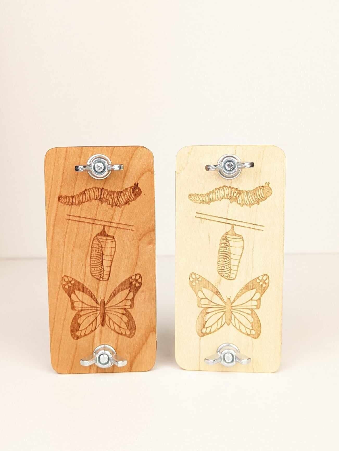 Mini Flower Press | Small Portable Pocket Press | Gift For Plant Lover | Clover Press | 2" x 4"
