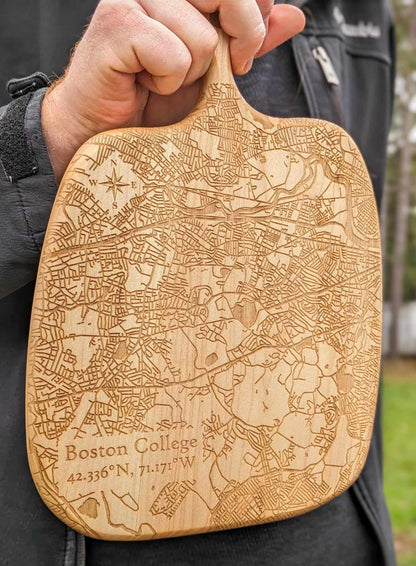 Custom Map Charcuterie Board | Personalized Cheese Board | Housewarming Gift | Realtor Closing Gift