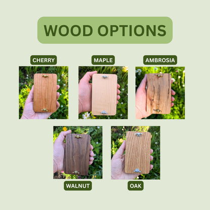 Flower Press | Gift For Traveler | Flower Preservation | Nature Lover Christmas Gift | Summer Birthday Gift | Dried Flowers | 3"x5"