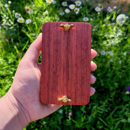 Flower Press | Mini Flower Press For Travel | Gift For Traveler | Flower And Foliage Press | Christmas Gift For Nature Lover | 3"x5"