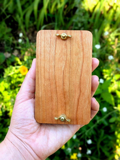 Mini Flower Press | Pocket Flower Press | Flower Preservation | Summer Birthday Gift | Gift For Traveler | Gift For Nature Lover | 3"x5"