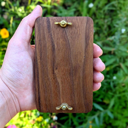 Flower Press | Gift For Traveler | Flower Preservation | Nature Lover Christmas Gift | Summer Birthday Gift | Dried Flowers | 3"x5"