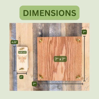 Flower Press Gift Set | Large And Pocket Flower Press Bundle | Summer Birthday Gift | Gift For Traveler | Christmas Gift For Nature Lover