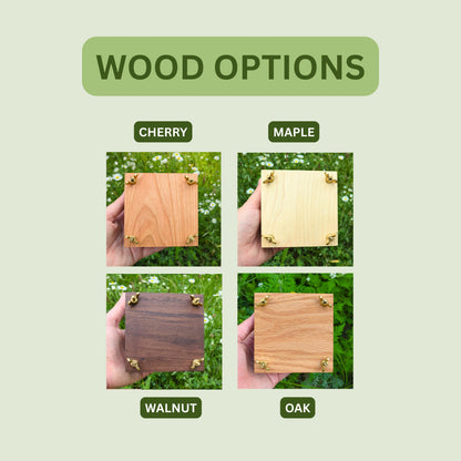 Mini Flower Press | Portable Flower Press | Christmas Gift For Nature Lover| Preserving Flowers From Garden | Flower Press For Traveler