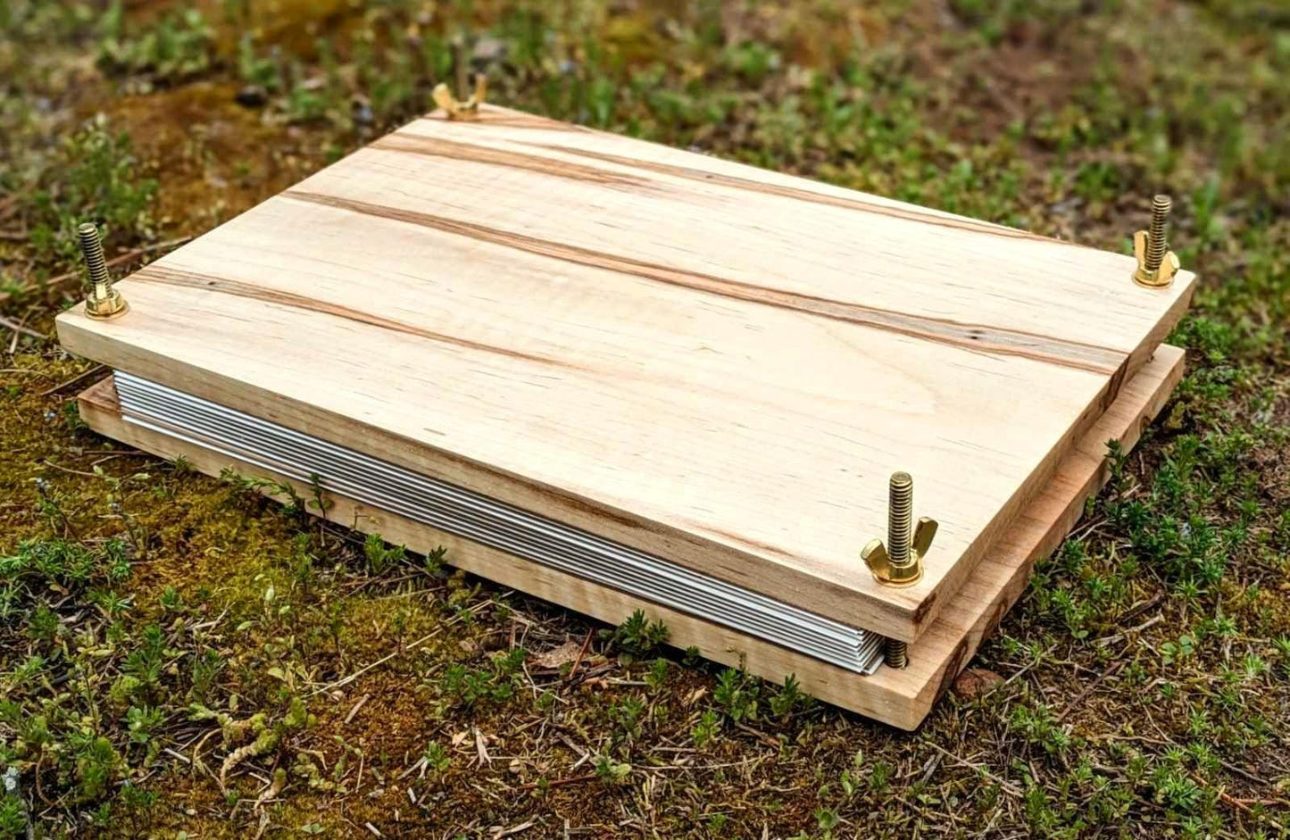 Large Flower Press | 8.5" x 12" x 2.5 | Hardwood Flower Press For Preserving Wedding Bouquet | Gift For Nature Lover