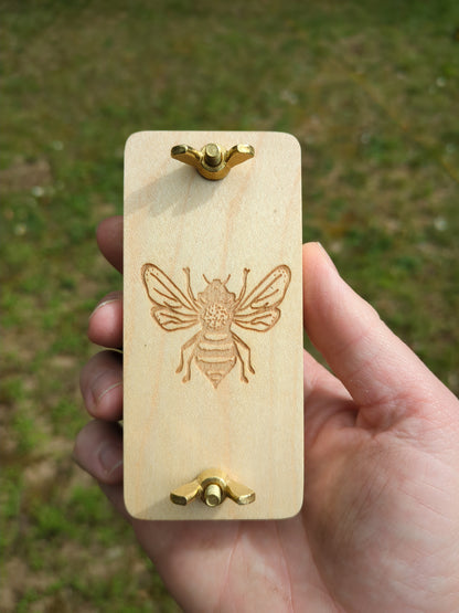 Wholesale Pocket Flower Press With Bee Design | 2"x4" Minimum $100.00