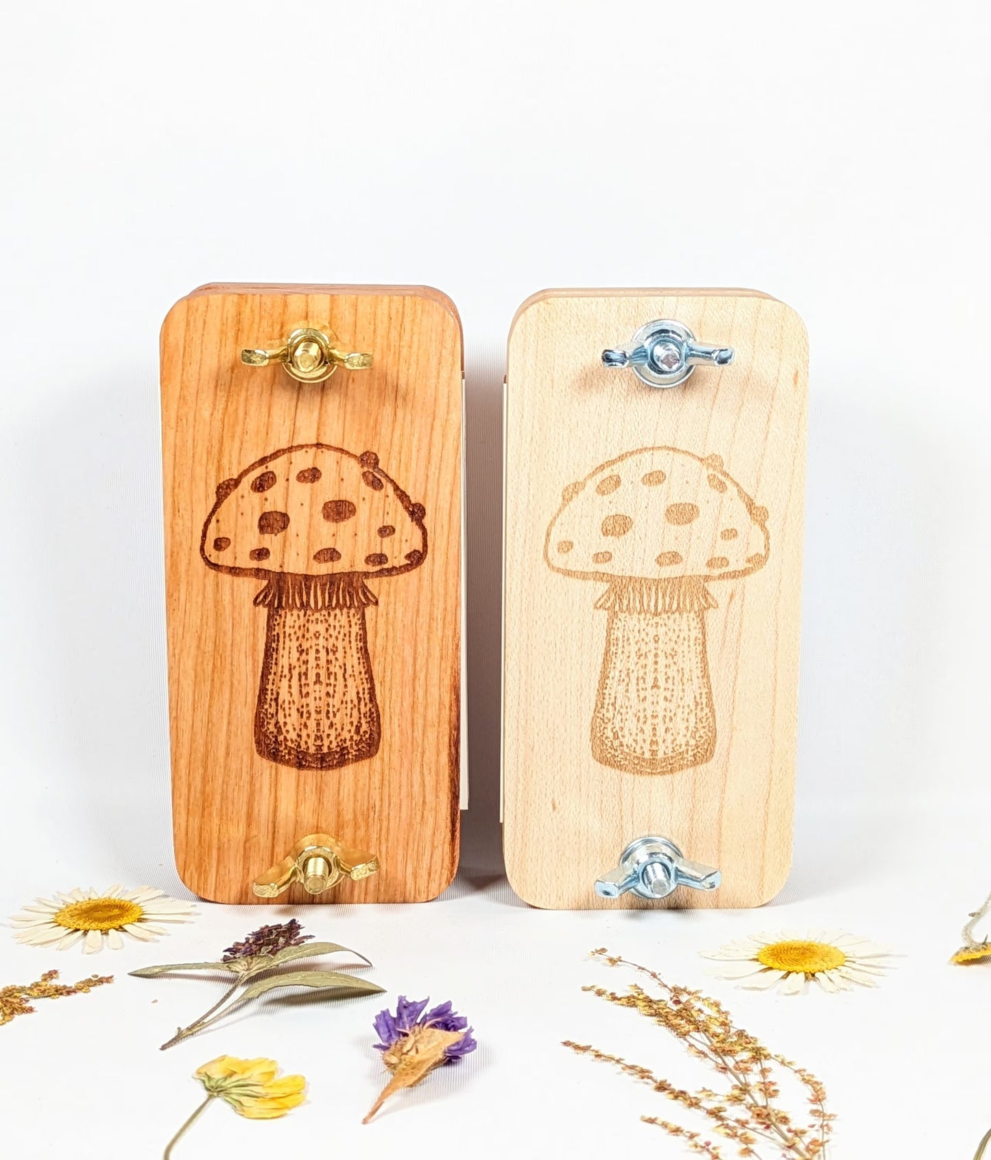 Wholesale Pocket Flower Press With Mushroom Design | 2x4 | Minimum $100.00
