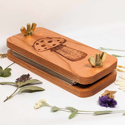 Wholesale Pocket Flower Press With Mushroom Design | 2x4 | Minimum $100.00