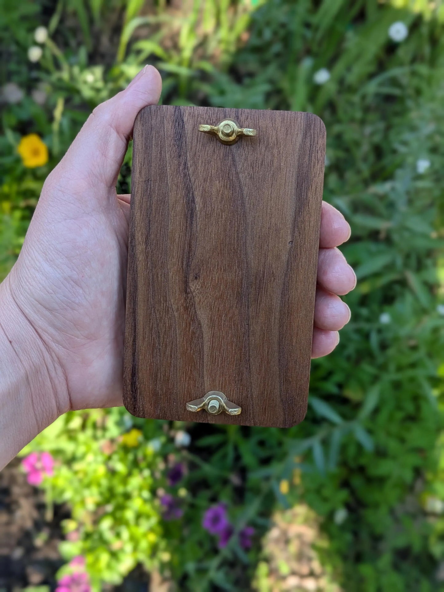 Mini Flower Press | Pocket Flower Press | Flower Preservation | Summer Birthday Gift | Gift For Traveler | Gift For Nature Lover | 3"x5"