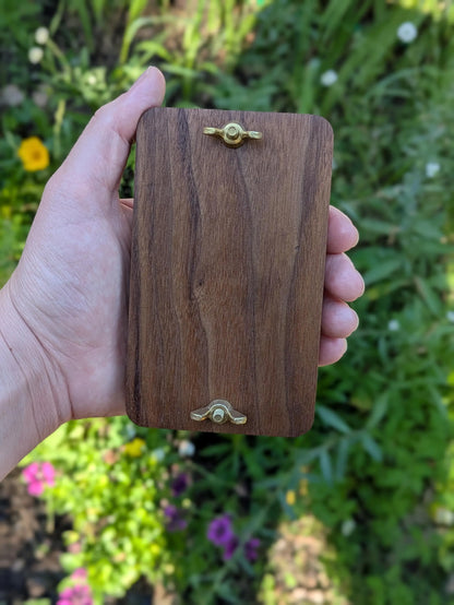 Mini Flower Press | Pocket Flower Press | Flower Preservation | Summer Birthday Gift | Gift For Traveler | Gift For Nature Lover | 3"x5"