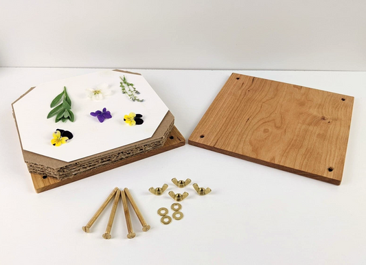 Hardwood Flower Pressing Kit 7"x 7"