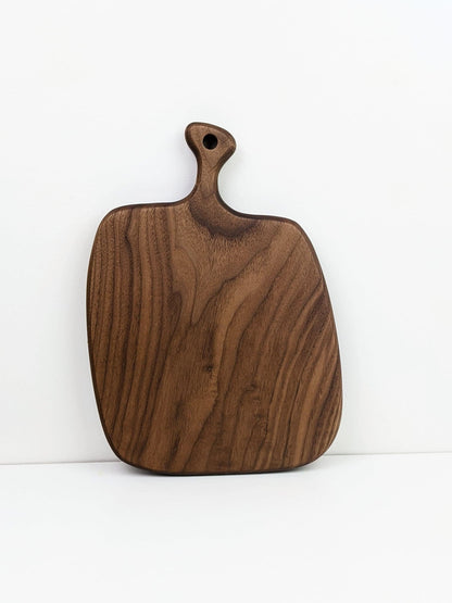 Rounded Hardwood Charcuterie Board