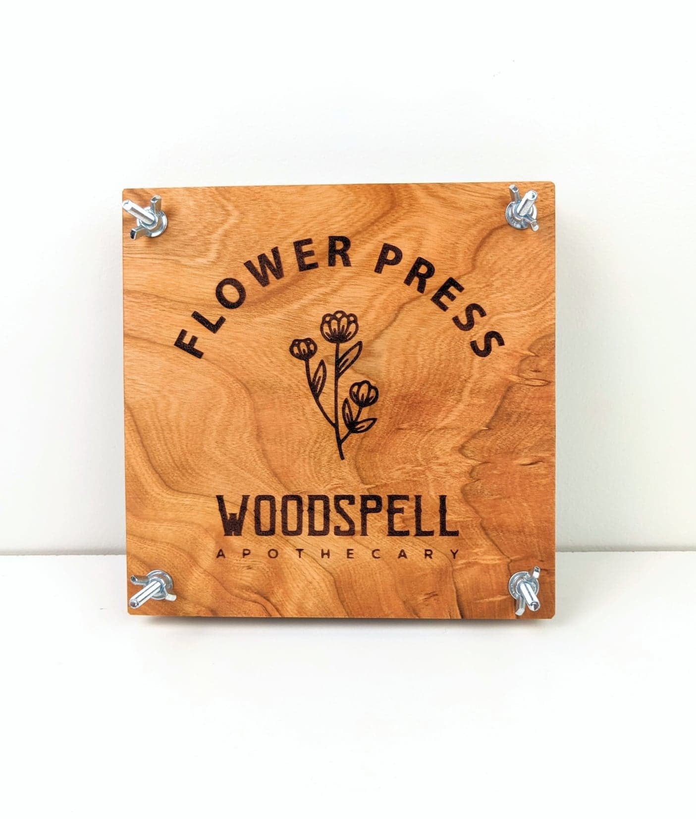 Wholesale - Custom Engraved 7"x7" Flower Presses
