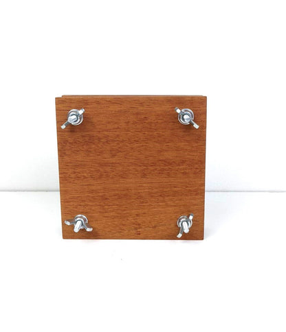 Mini Hardwood Flower Pressing Kit-Exotic Mahogany